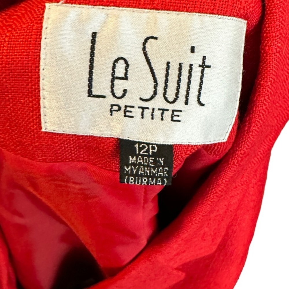 Vintage Le Suit Petite Suit Jacket nwt - Picture 5 of 7
